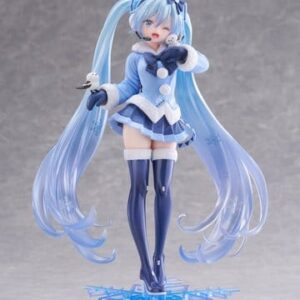 [EELTELLIMUS] Hatsune Miku AMP+ PVC Figure Snow Miku All Stars 2012 Ver. 25 cm