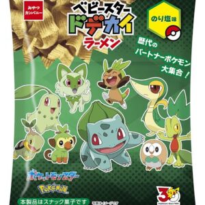 Oyatsu Company Pokémon Nori Shio Seaweed Flavour Ramen Snack 60 g