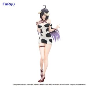 Overlord Trio-Try-iT Albedo Mini Dress Cow Pattern Ver. Original Figure 21 cm