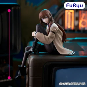 STEINS GATE Noodle Stopper Makise Kurisu originaalfiguur 14 cm